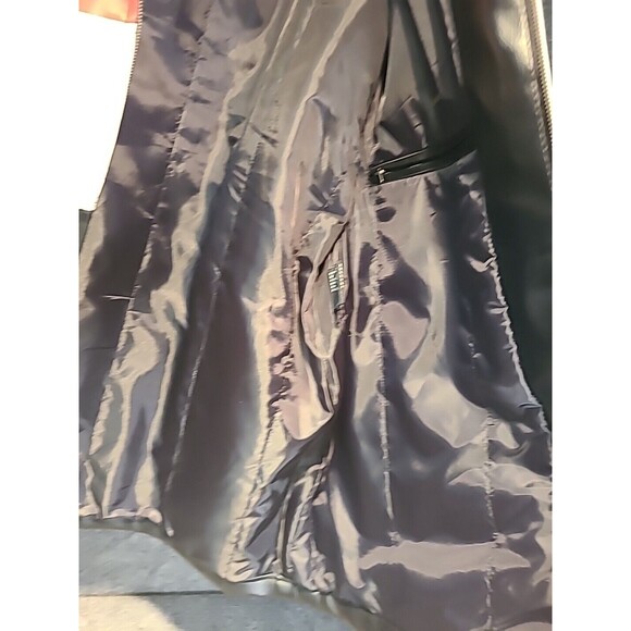 Vintage Faux Leather Tony Stewart #14 Old Spice Racing Jacket NASCAR Mens XL - Picture 10 of 11